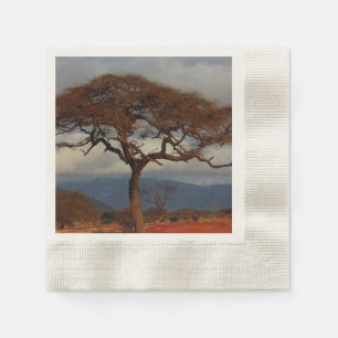 Romantische Safari Afrika Brautparty Benutzerdefin Serviette
