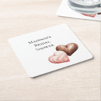 Romantische Schokolade Strawberry Hearts Brautpart