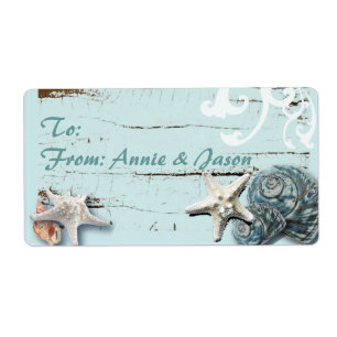 Romantische SeaShell-Gastgeschenk Hochzeit - Gesch
