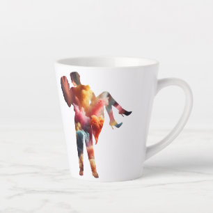 Romantische Silhouette Liebe Explosion Tasse - Dyn
