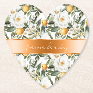 Romantische sizilianische Sommerblumenorangen Hoch Untersetzer