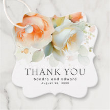 Romantische Sommergarten Blume Hochzeit Danke