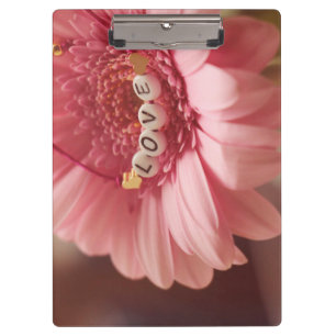 Romantische Sonnenblume Klemmbrett