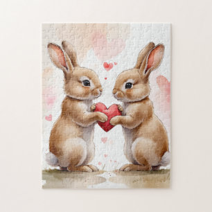 Romantische Sonnenkarte Puzzle