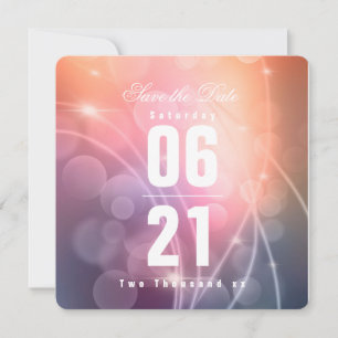 Romantische Sonnenuntergang Farbe Moderne Bokeh Ho