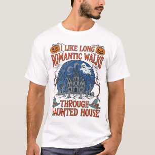 Romantische Spaziergänge durch das Geisterhaus Kür T-Shirt