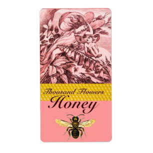 ROMANTISCHE SPRING-BLUME-FAIRIEN HONEY BEE, RINDFL