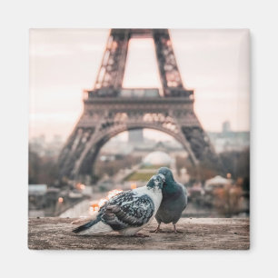 Romantische Stadt Paris Magnet