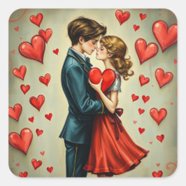 Romantische Stickers