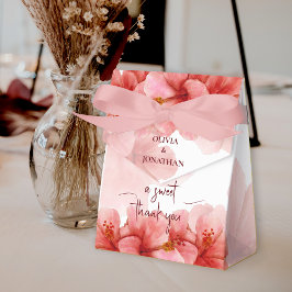 Romantische Süße Danke für die Hochzeit der Blume  Geschenkschachtel