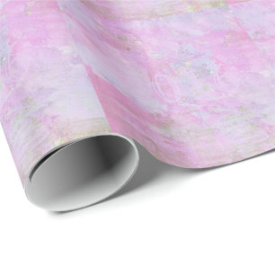 Romantische süße Happy New Year 2016 Soft Pink Geschenkpapier