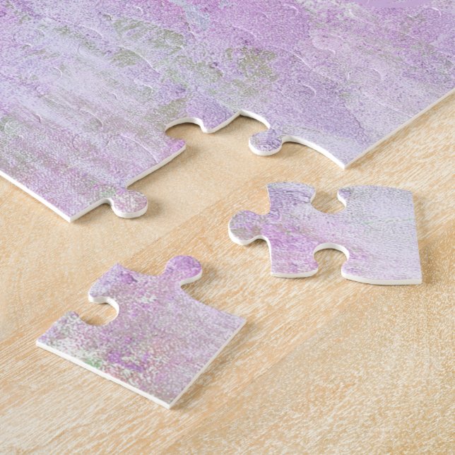 Romantische süße Happy New Year 2016 Soft Pink Puzzle (Seite)