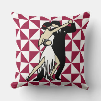 Romantische Tango-Tänzer Kissen