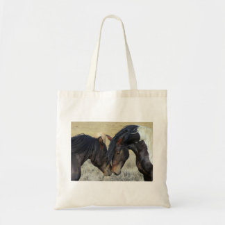 Romantische Tasche des Pferdebudgets