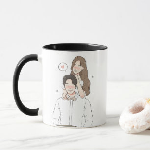 Romantische Tasse Niedliche Liebe Geschenk für Ihm