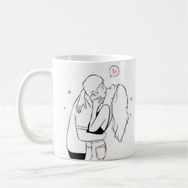 Romantische Tasse - Niedliches Geschenk für Liebha