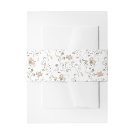 Romantische Trailing Floral Einladungsbanderole