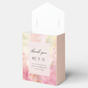 Romantische träumerische Blüten-Hochzeit Geschenkschachtel