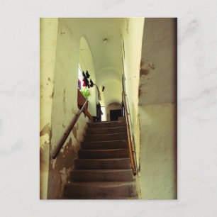 Romantische Treppe in Keszthely, Ungarn Postkarte