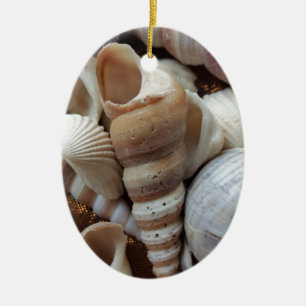 Romantische tropische exotische Muscheln Strand Li Keramik Ornament