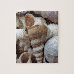 Romantische tropische exotische Muscheln Strand Li Puzzle
