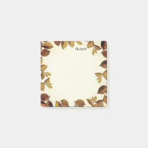 Romantische und Bohemische Verzierungsfolie Post-it Klebezettel