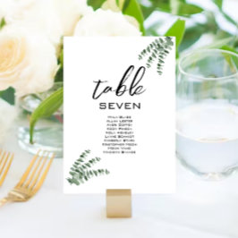 Romantische und elegante Hochzeiten Platzkarten