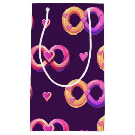 Romantische Unendlichkeit und Herz Kleine Geschenktüte