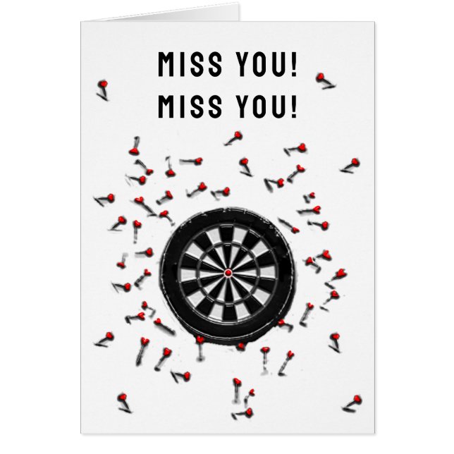 Romantische Valentinenkarten über weite Strecken (Vorne)