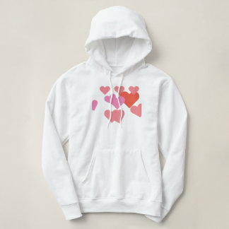 Romantische Valentinische Liebe Herzenslust Hoodie