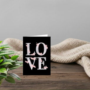 Romantische Valentinstagskarte Feiertagskarte