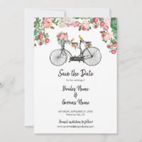 Romantische Vintage Blume und Hochzeiten von Vögel