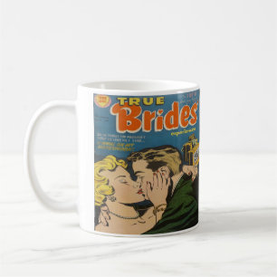 Romantische Vintage Comic Book Design Kaffee Tasse