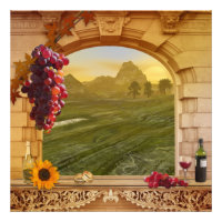 Romantische Vintage Malerei des