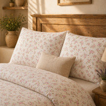 Romantische Vintage-Rosen in Rosa, sanfte Farmhous
