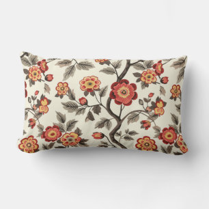 Romantische Vintage-Rosen Lendenkissen