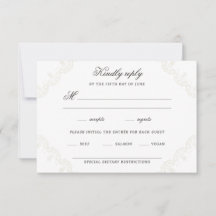 Romantische Vintage-Spitzenrand-Hochzeit