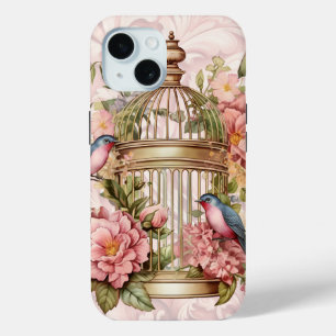 Romantische Vintage Wasserfarbe Blumengeburt Case-Mate iPhone Hülle