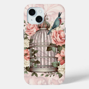 Romantische Vintage Wasserfarbe Blumengeburt Case-Mate iPhone Hülle