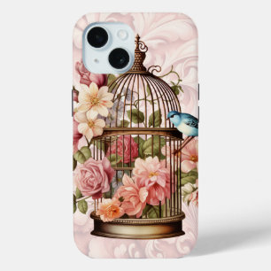 Romantische Vintage Wasserfarbe Blumengeburt Case-Mate iPhone Hülle