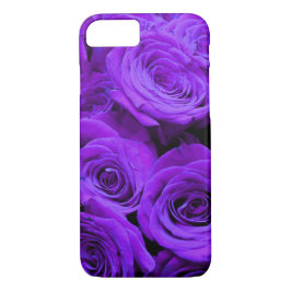 Romantische violette lila Rose, hübscher Rosenbuke Case-Mate iPhone Hülle