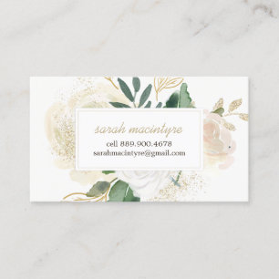 Romantische Wald-Calling Cards Telefonnummerkarte