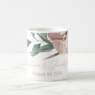 Romantische Wasserfarben Kaffeetasse