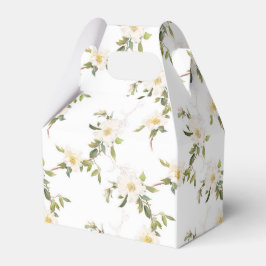 Romantische Weiße Blüte Geschenkschachtel