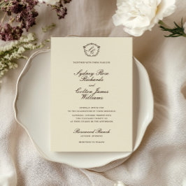 Romantische Western-Ranch-Hochzeitseinladung Einladung