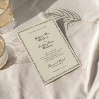 Romantische westliche verzierte Rahmen-Hochzeitsei