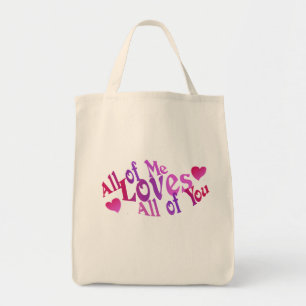Romantische Zitate-Tragetaschen Valentinsgeschenk Tragetasche