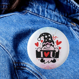 Romantische Zuneigung: Ich Liebe, du gewinnst Butt Button