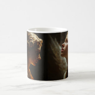 Romantische zwei Engel Kaffeetasse