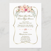 Romantischer Abend für Hochzeiten in Rosa